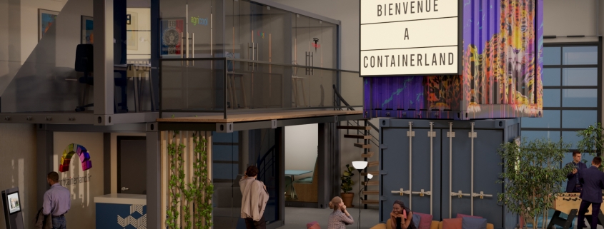 CONTAINERLAND, entrance (© containerland.fr)