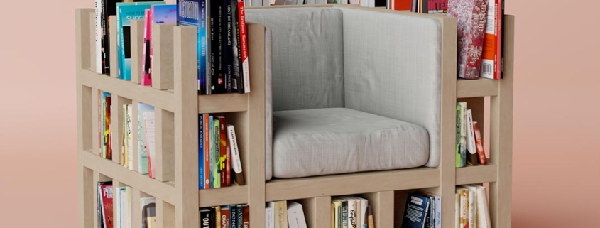 BIBLIOCHAISE by GIOVANNI GENNARI and ALISEE MATTA